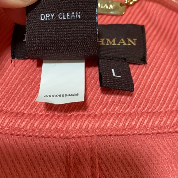 DANA BUCHMAN Sports Jacket 63% Cotton ZIP up NICE - Picture 10 of 14